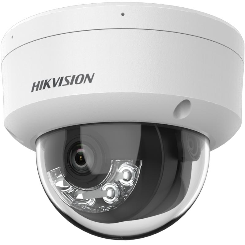 Hikvision - Surveillance camera - Indoor / Outdoor - 4MP Smart Hybrid Light Fixed