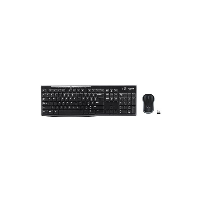 Logitech Wireless Combo MK270 - Juego de teclado y ratón - 2.4 GHz en Español