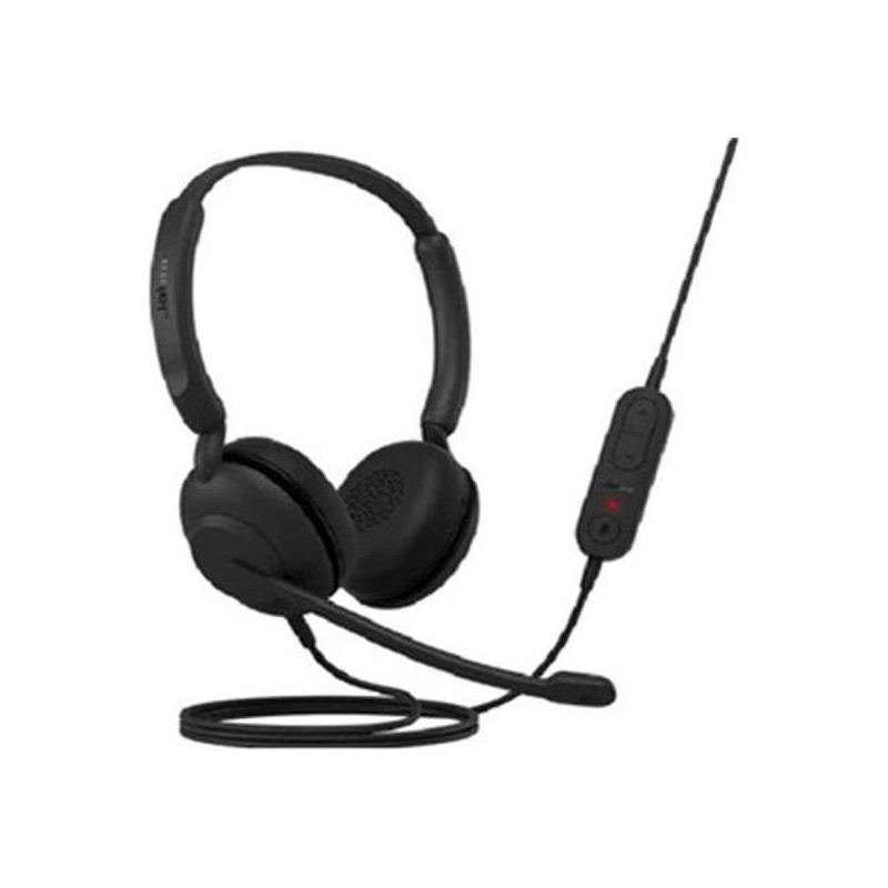 Jabra Evolve - 10 - Handset - USB-A - Leatherettes - Negro - 2699-820-109