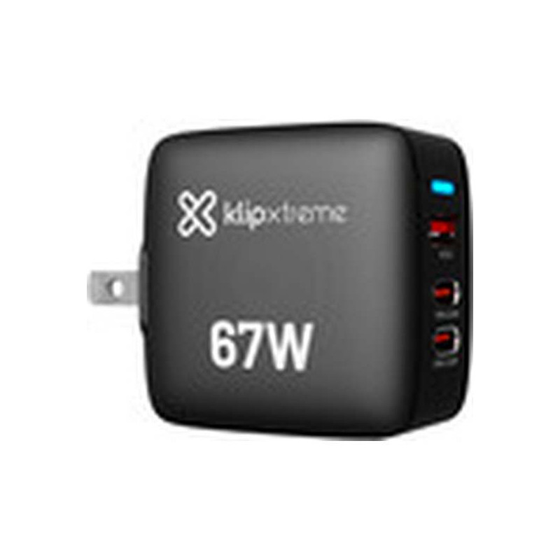 KX Wall Charger 67W KMC-500 2xUSB-C PD3.0 + USB-A QC3.0 GAN