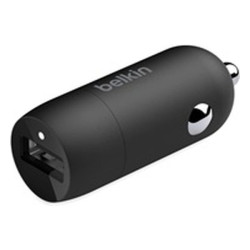 Belkin - Adaptador de corriente para el coche - 20 vatios - Fast Charge (24 pin USB-C) - negro