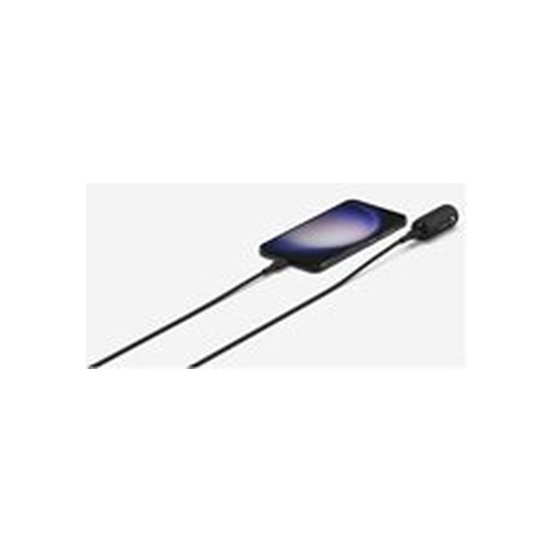 Belkin - Adaptador de corriente para el coche - 30 vatios - 3 A - Fast Charge, Suministro de energía 3.1 (24 pin USB-C) - negro