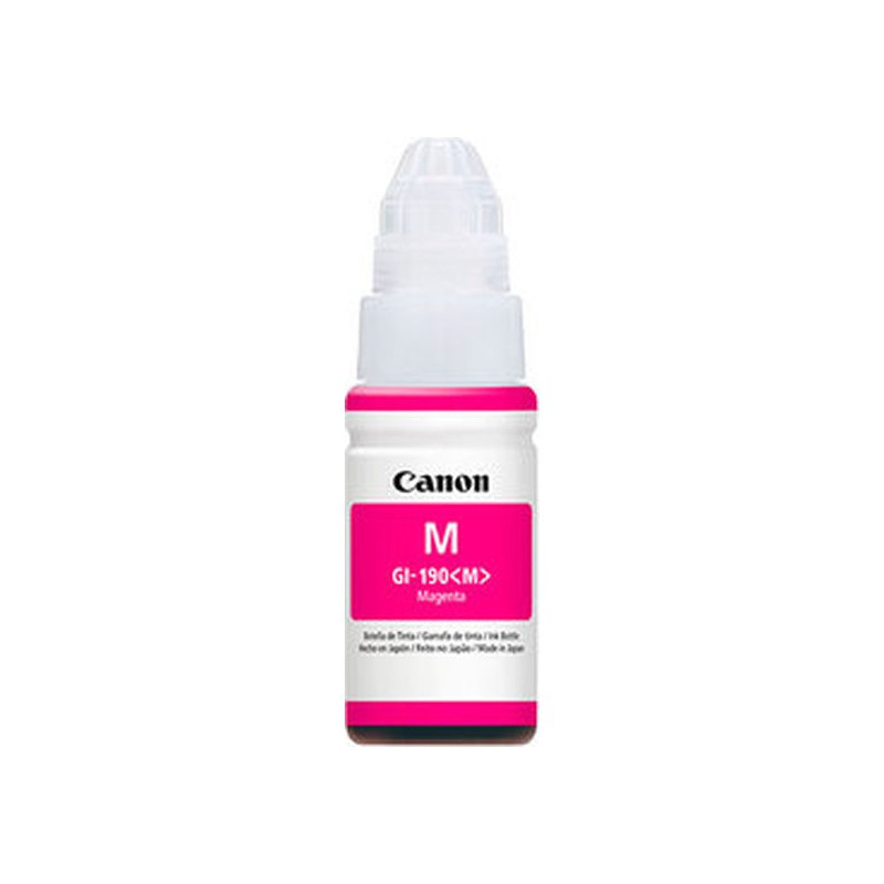 Canon GI 190 M - 70 ml - magenta - original - recarga de tinta - para Maxx Tinta G3102, PIXMA G1100, G2100, G3100, G4100