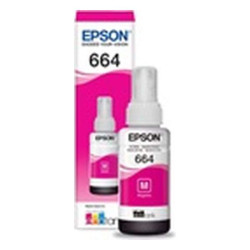 Epson T664 - Magenta - original - cartucho de tinta - para Epson L380, L386, L395, L495; EcoTank ET-2600, 2650, L1455, L396, L60