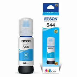 Epson 544 - 65 ml - cián - original - recarga de tinta - para EcoTank L1110, L1210, L3110, L3150, L3210, L3250, L3260, L5290