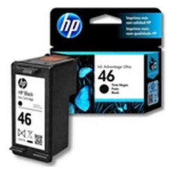HP 46 - 26 ml - negro - original - Ink Advantage - cartucho de tinta - para Deskjet Ink Advantage Ultra 2529, Ink Advantage Ultr