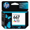 HP - 667 - Ink cartridge - Tricolor - 3YM78AL