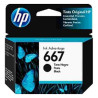 HP - 667 - Ink cartridge - Black - 3YM79AL