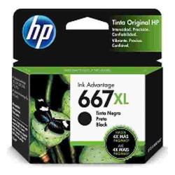 HP - 667XL - Ink cartridge - Black - 3YM81AL