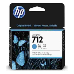 HP 712 - 29 ml - cián -...