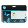 HP - 738 - Ink cartridge - Yellow - 130 ml