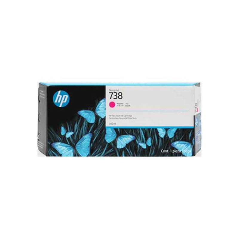 HP - 738 - Ink cartridge - Magenta - 300 ml