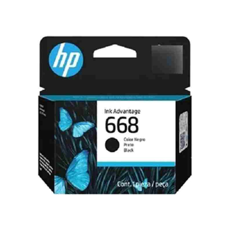 HP - 668 - Ink cartridge - Black - Original Ink Advantage Cartrid
