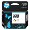 HP - 668 - Ink cartridge - Tri-color Original Ink Advanta
