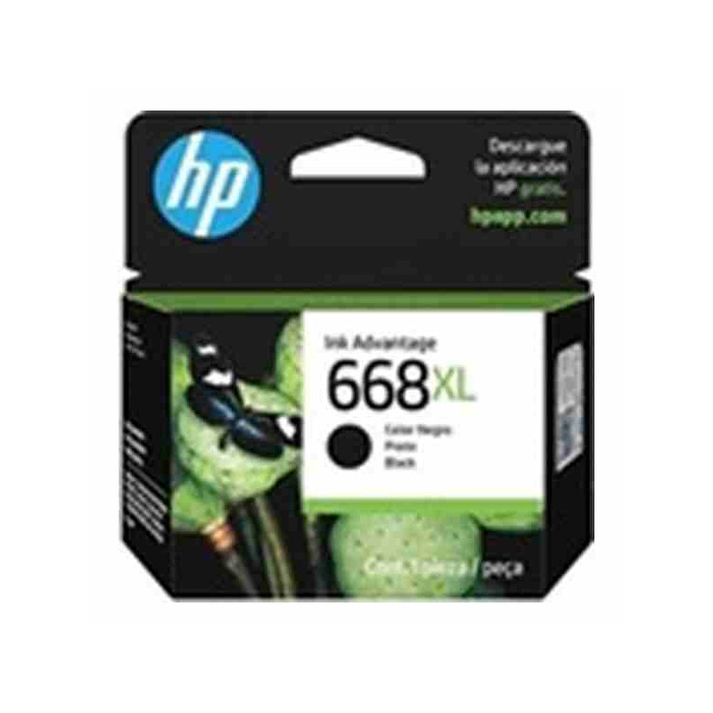 HP - 668XL - Ink cartridge - Black - Original Ink Advantage Cartrid
