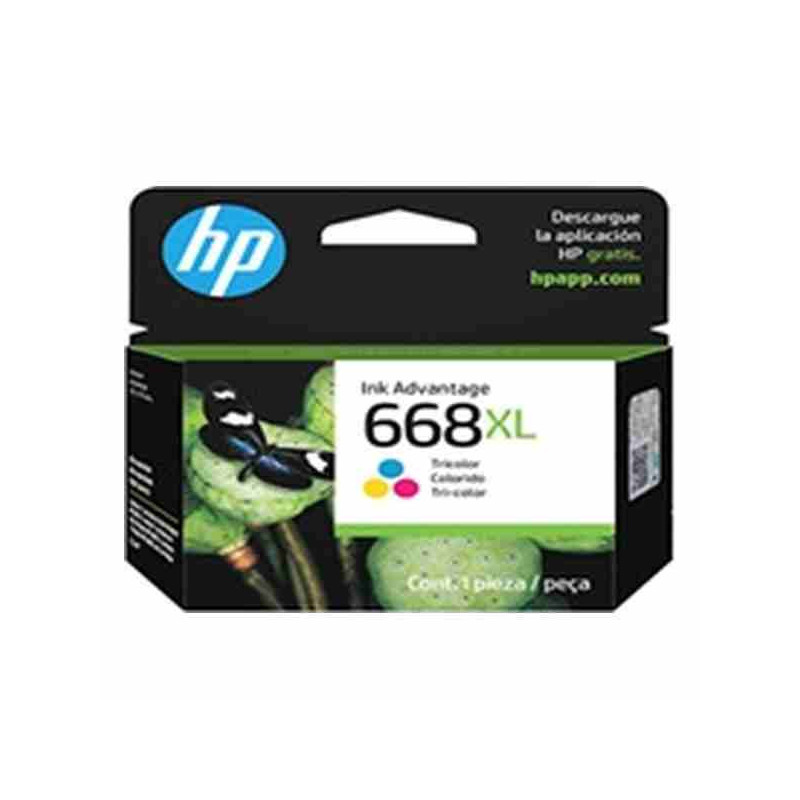 HP - 668XL - Ink cartridge - Tri-color Original Ink Advanta