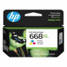 HP - 668XL - Ink cartridge - Tri-color Original Ink Advanta