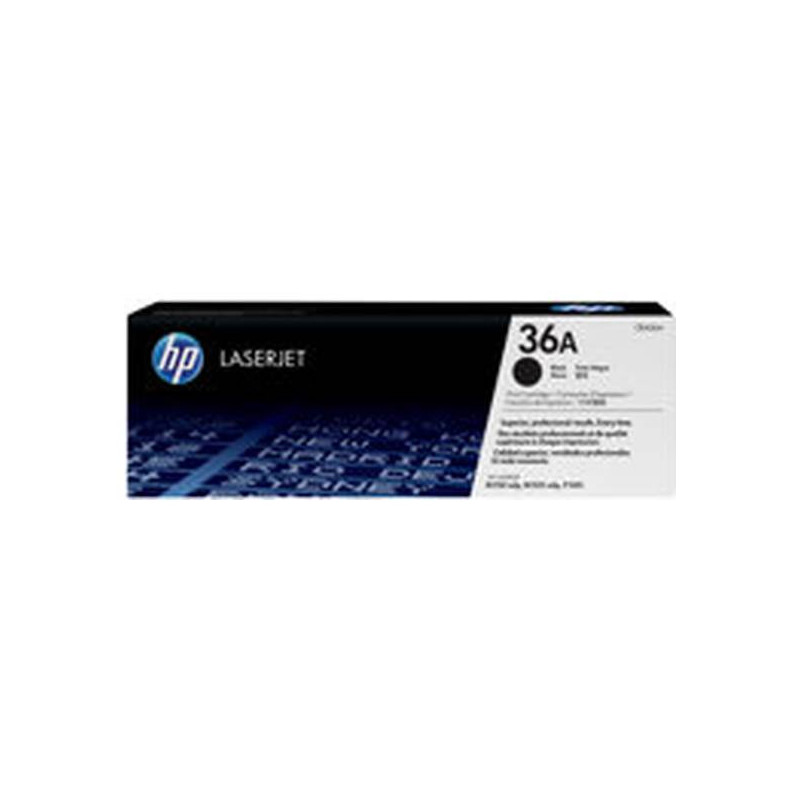 HP 36A - Negro - original - LaserJet - cartucho de tóner (CB436A) - para LaserJet P1505, P1505n