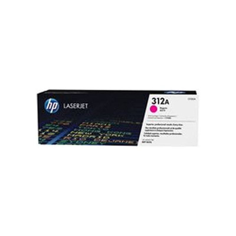 HP 312A - Magenta - original - LaserJet - cartucho de tóner (CF383A) - para Color LaserJet Pro MFP M476dn, MFP M476dw, MFP M476n