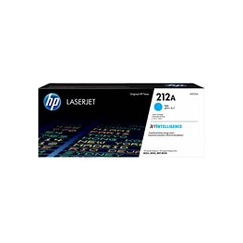 HP 212A - Cián - original - LaserJet - cartucho de tóner (W2121A) - para Color LaserJet Enterprise M555, MFP M578; LaserJet Ente
