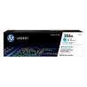 HP 206A - Cián - original - LaserJet - cartucho de tóner (W2111A) - para Color LaserJet Pro M255, M283, MFP M282, MFP M283