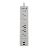 Forza - Surge protector - AC 110/220 V - 5 Tomas de Corriente - UNV NEMA 2USB 5ft WH