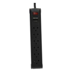 Forza - Power strip - 6 Tomas de Corriente - Univ NEMA 10ft Cable