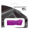 Kingston - USB flash drive - 64 GB - USB 3.2 Gen 1 - NEON Purple
