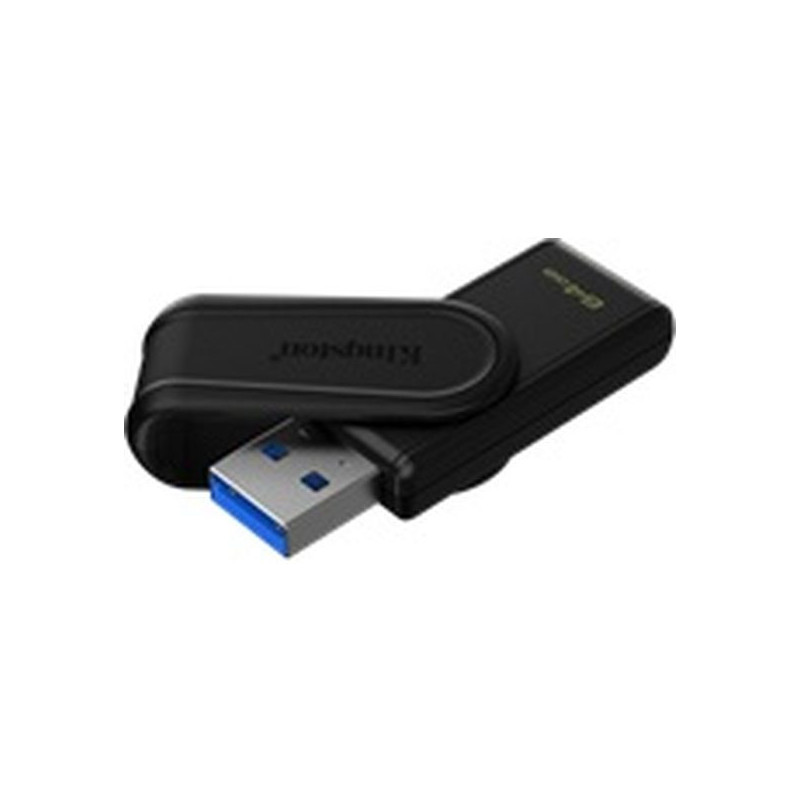Kingston - USB flash drive - USB 3.2 Gen 1 - DataTraveler Exodia S Black