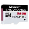 Kingston High Endurance - Tarjeta de memoria flash - 32 GB - A1 / UHS-I U1 / Class10 - microSDHC UHS-I