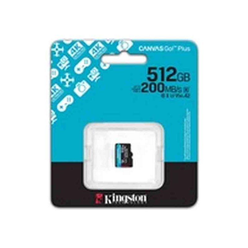 Kingston - Flash memory card - microSDHC - 512GB microSDXC Canvas Go Plus
