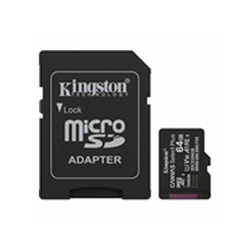 Kingston - Flash memory card - microSDHC - 64GB microSDXC Canvas Select P