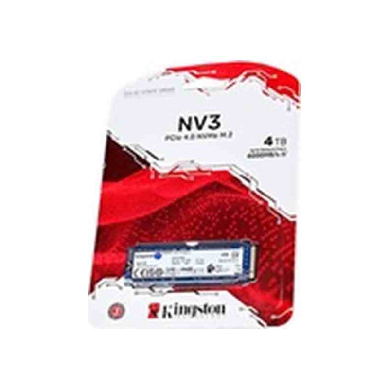 Kingston - Internal hard drive - 4 TB - Solid state drive - NV3 M.2 2280 NVMe