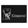 Kingston KC600 - SSD - cifrado - 256 GB - interno - 2.5" - SATA 6Gb/s - AES de 256 bits - TCG Opal Encryption, Self-Encrypting D