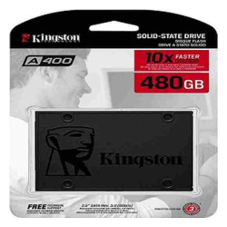 Kingston A400 - SSD - 480 GB - interno - 2.5" - SATA 6Gb/s
