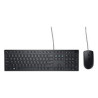 Dell KM300C - Juego de teclado y ratón - USB - QWERTY - EE. UU. - negro - con 1 Year Basic Hardware Warranty Repair