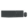 Logitech - Juego de teclado y ratón - MK235 - Español - Inalámbrico - USB - Negro