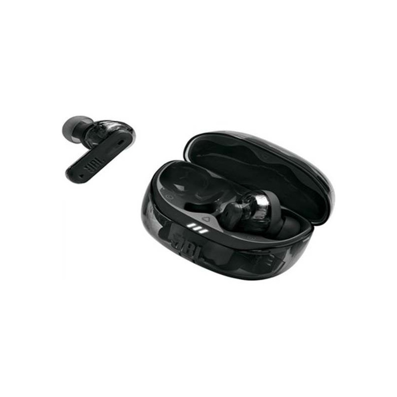 JBL TUNE - Beam - Headphones - Ghost Black - JBLTBEAM2GBLKAM