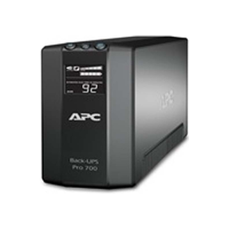 APC Back-UPS RS LCD 700 Master Control - UPS - CA 120 V - 420 vatios - 700 VA - USB - 6 conector(es) de salida