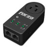 Forza Surge Zion 2K10 - Supresor de sobrevoltaje - 110V US - 1 RJ45 - 1 Salida - Rango de Voltaje 90-140 VAC - Proteccion de Pic