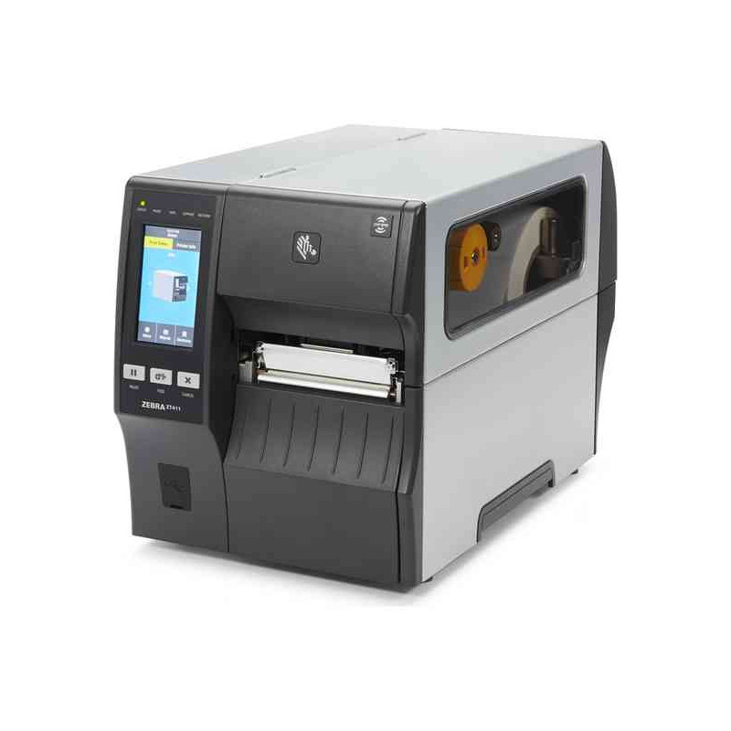 ZEBRA ZT411 TT Printer, 203 dpi, US Cord, Serial, USB, 10/100 Ethernet, Bluetooth 4.1/MFi, USB Host, EZPL
