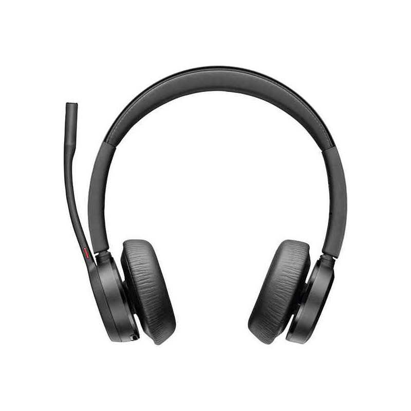 Poly Voyager 4320-M - Auricular - en oreja - Bluetooth - inalámbrico, cableado - USB-A a través de adaptador Bluetooth - negro -