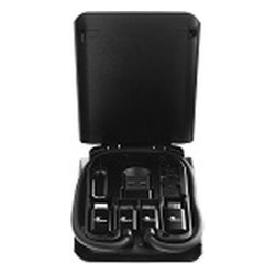 Xtech - USB type C Cable Kit - 24 pin USB-C - USB type C w adpt USB A - Micro USB - Lightning - 29 cm - Black - XTC-570
