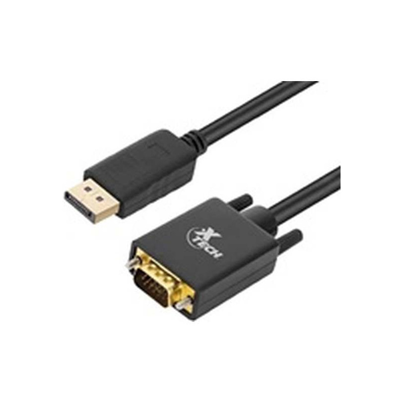 Xtech - DisplayPort / VGA Cable - Black - XTC-377