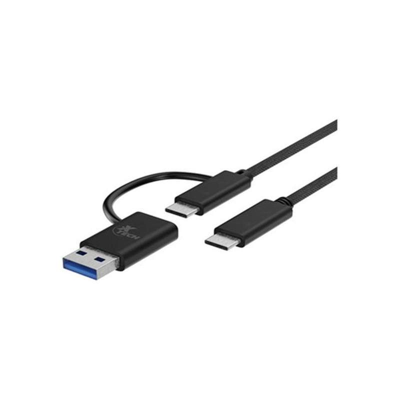 Xtech - USB cable - USB-C USB-A - USB Type C - 1.82 m - 2 in one braided XTC-532