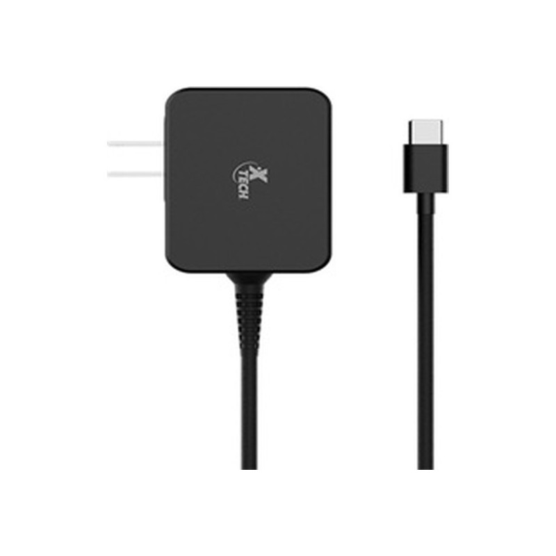 Xtech - 65W GaN USB-C® Power adapter - voltage 110/240VCA - plug NEMA 1-15P 5.9ft XTC-230