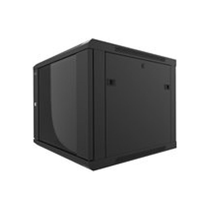 Nexxt Solutions - Rack armario - instalable en pared - negro barniz, RAL 9005 - 6U - 19"