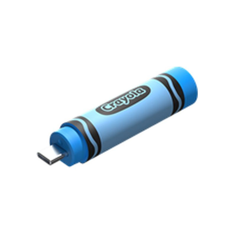 SanDisk - USB flash drive - Crayola USB-C Flash Drive Ceru