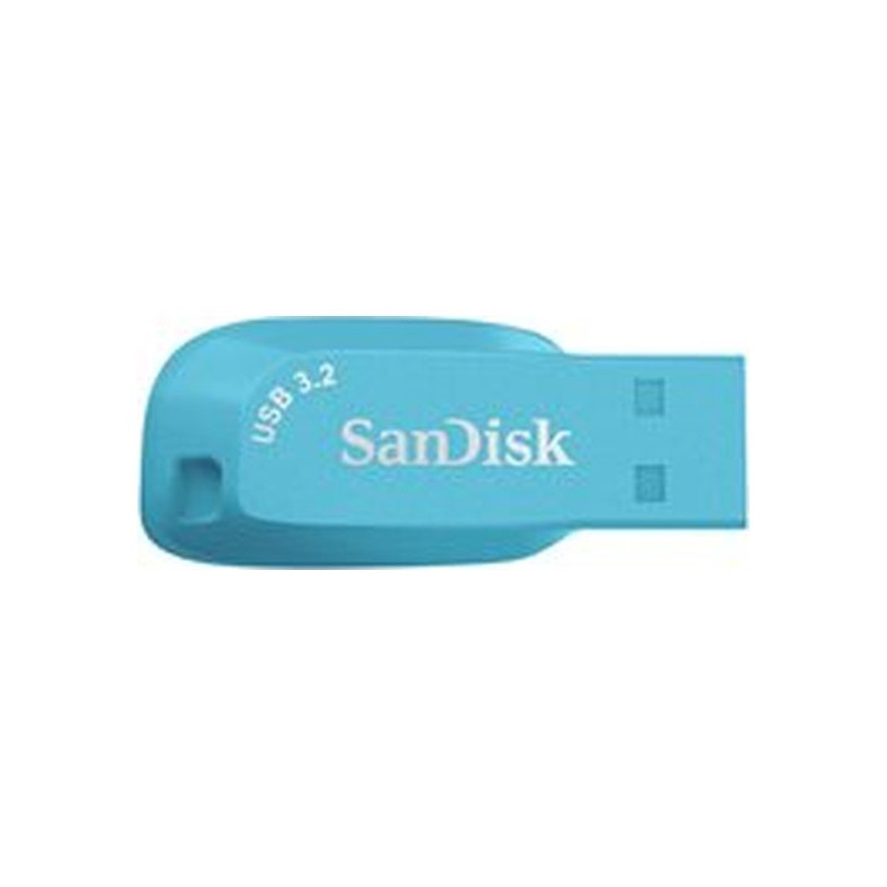 SanDisk Ultra Shift - Unidad flash USB - 64 GB - USB 3.2 Gen 1 - azul