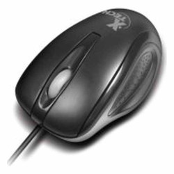 XTech XTM-175  - Ratón - USB - Cableado - Negro - Optico